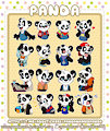 Panda telegram stickers