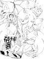 Sonic doodles again :D