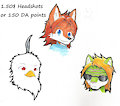 I'm doing a sale on my headshot drawings. They're just 1.50$/150 DA points if you have a DA account.