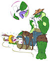 Gilbert: Frog-Napped! by KnightRayjack
