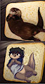Bread-Otter by MrShin