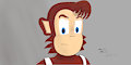 Connor the Monkey Character Icon by MuddyMonkey