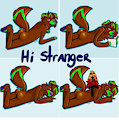 hi stranger~ by TheCluelessFox