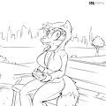 Rachelle Gamegear in the Park COMMISSION