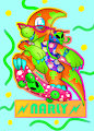 Narly the 90s dino