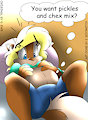 Pregnant Amy the Squirrel (Inner Child) scene 2 by MadBoysketch96