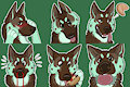 Sheppermint Sticker Set by PaperWings