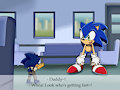 Sonic X Screenshot Redraw - Sonic and Samuel