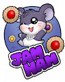 [Trade] JamHam Badge by AngelBlancoArts