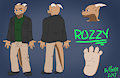 Rozzy SFW Ref Sheet - by Pinkle