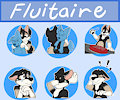 Fluitaire Sticker pack