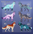 Wolf Adopts set 15 [4/6 OPEN] by ElementalIsis