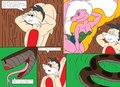Matthew The Skunk & Girl Kaa The Snake Comic - Page 3 Colored