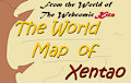 KITA ~IB EXCLUSIVE COMIC SERIES~ EXTRAS #2 The World Map of Xentao (Geography) by MasterStevo31