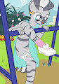 Zecora at the playground by tolpain