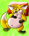 Fatso Fox by terrancejones