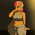 Thick Horse in Sweats