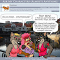 Ask My Characters - Naughty with Strangers