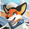 Navy fox by pandapaco