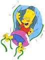 Tickle / Vore: Bart Simpson by KnightRayjack