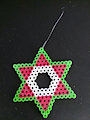Christmas Star Bead Ornament $10+Shipping