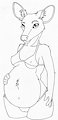 Pregnant Doe Bikini