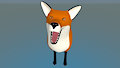 3D Blender Fox!
