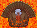 Chibi Turkey is Thankful for YOU!! :D