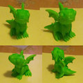 3D printed baby dragon