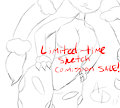 Limited Time Sketch Commission Sale! by AddieSilver