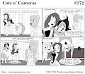 Cats n Cameras Strip #372 - Oh they're fine!