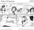 Cats n Cameras Strip #373 - Bitch slap, Figurativly