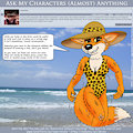 Ask My Characters - Wide brimmed hats & fox ears