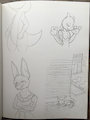 Sketchbook - Yoshi, Mewtwo, Beerus and Gatomon