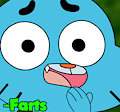 Gumball Farts in front of Penny