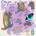 Ctheyna Reference - Clothed by EdgarKingmaker