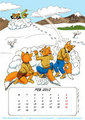 Fox Calendar 2: February 2012 by Micke