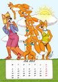 Fox Calendar 7: July 2012