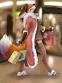 Christmas shopping by WereFox