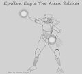 Epsilon Eagle The Alien Soldier by HeavenFlowers