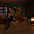 A Hearth Warming Surprise by Jawolf55