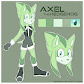 Axel The Hedgehog by Lauzerity