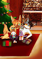 Collab - Christmas Family Photo by BreathofLife