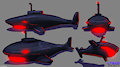 CyberHunt - Wolffen Submarine Concept Art 1