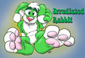 Irradiated Rabbit Toony Paw Shot Fan Art
