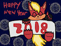 Happy New Year 2018 from Flare Wolf