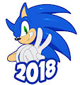 Happy New Year! 2018 by sssonic2