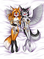 Foxymas: the dynamic duo (lewd!) by Mancoin