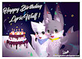 Happy Birthday LyricWulf !!! (Animation) by FireEagle2015