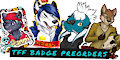 TFF Badge Preorders! Themed discounts!